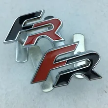 50X 3D Металл FR решетка эмблемы автомобиля наклейки для сиденья Leon Cupra Ibiza Altea Exeo формула гонки аксессуары стиль