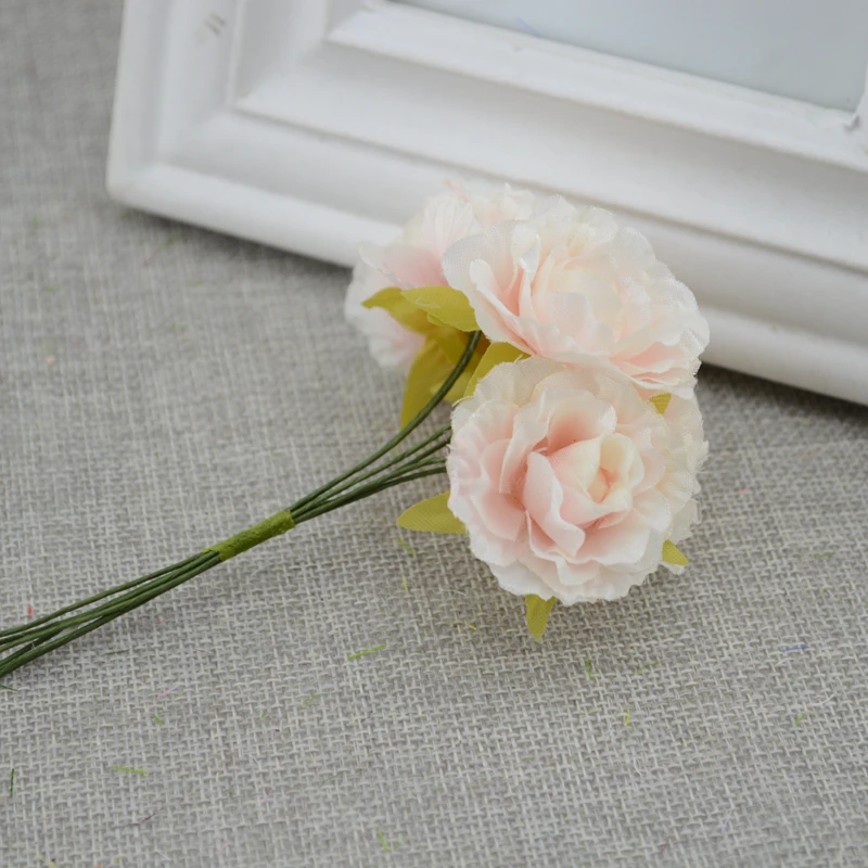 6pcs/lot silk flower Rose Artificial Flowers For Wedding Car Decoration wedding bride wrist flower Pompom Wreath Decorative 6pcs/lot silk flower Rose Artificial Flowers For Wedding Car Decoration wedding bride wrist flower Pompom Wreath Decorative