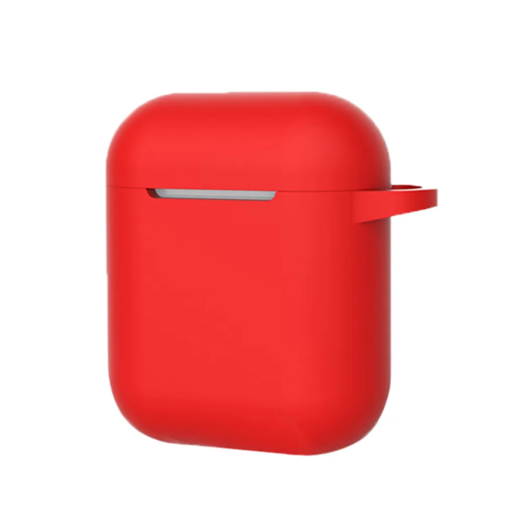 Wireless Earbuds Silicone Cover Case For Air Pods Silicone Anti-lost Protective Cover Skin Case For Apple AirPods Charging Case