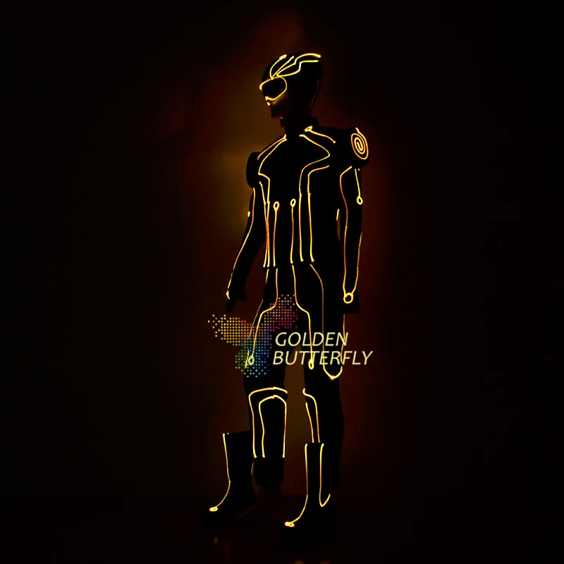  2019Ice skating luminous clothing computer programming SD card luminous costume LED remote control 