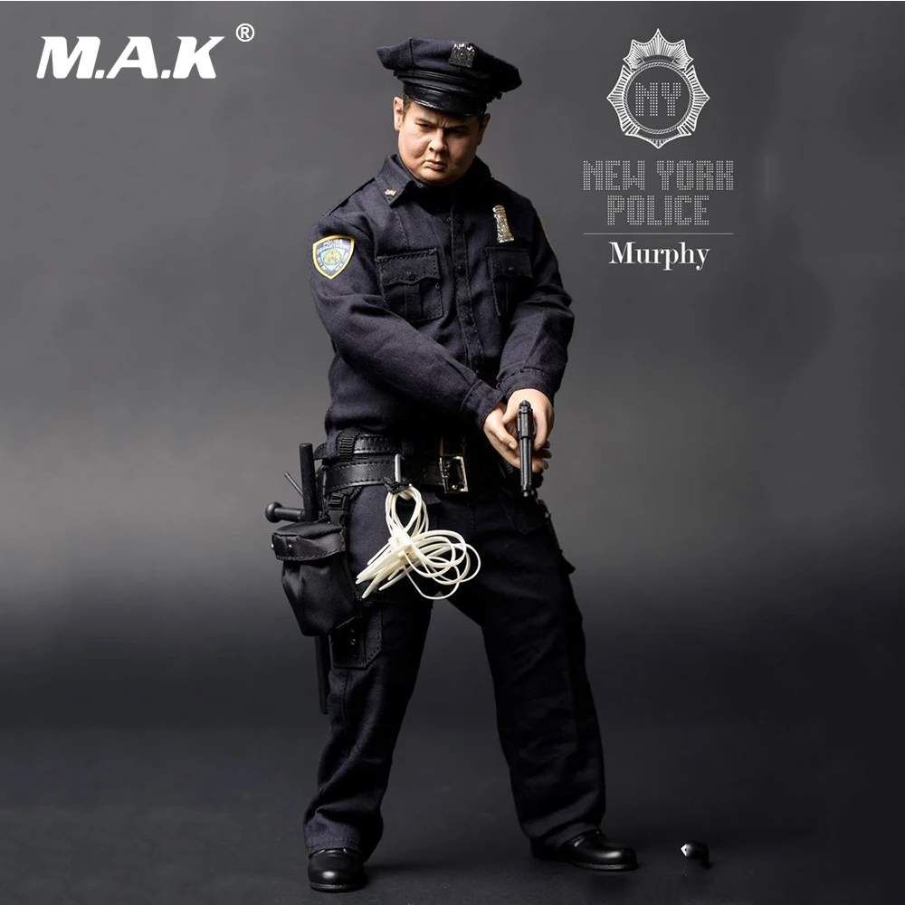 

Collectible Gift 1:6 Full Set Male Action Figure New York Fat Police 2.0 Murphy Movable Man Figure Model