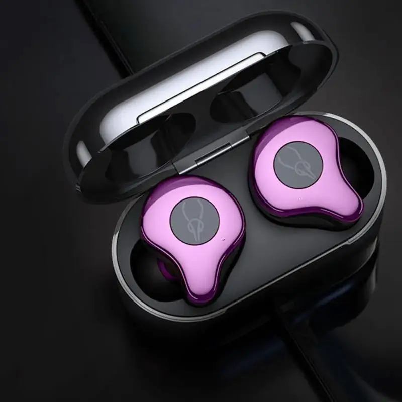 

Sabbat E12 TWS Wireless Bluetooth Earphones HIFI Monitor In-ear Headset Mic Wireless Charging Box Standard of ear caps
