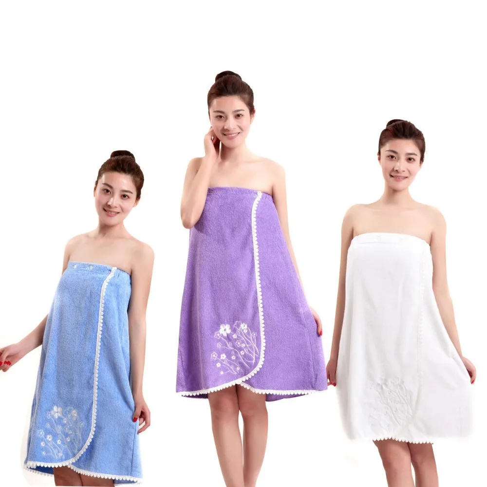 2017 de la moda de spa wrap 1pc 100% bath towel sólido towel
