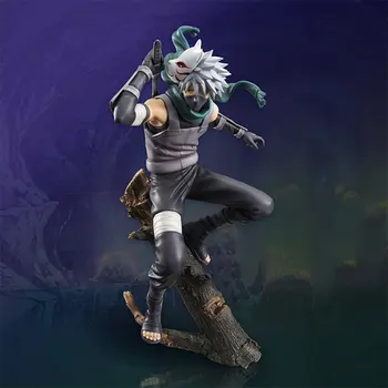 

24cm Naruto Anime Pvc Action Figure Hatake Kakashi The Dark part Ver. Collection Model Toys Christmas gifts