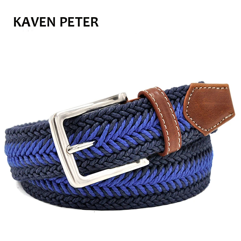 mens braided rope belts