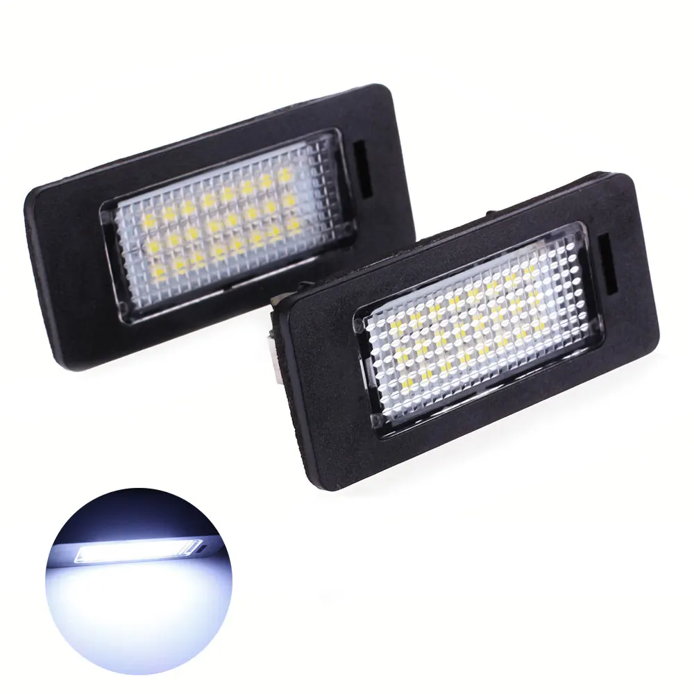 2X LED License Plate Light Error Free For BMW E46 E60 E61 E90 5 Series LED Plate Bolt Light Auto Indicators Lamps Car Styling 2X LED License Plate Light Error Free For BMW E46 E60 E61 E90 5 Series LED Plate Bolt Light Auto Indicators Lamps Car Styling