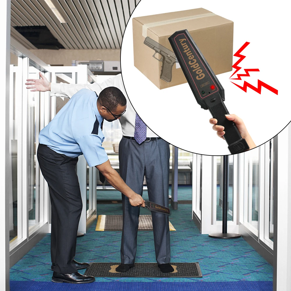 Buy Handheld Foldable Metal Detector High Sensitivity Scanner Security