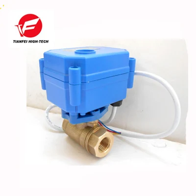 CE ROHS CWX-15N моторизованный шаровой клапан 2.0nm 5S DN25 латунь женщина-Женский BSP DC5V DC12V CR01 CR05 неполнопроходной Электрический шарик клапан