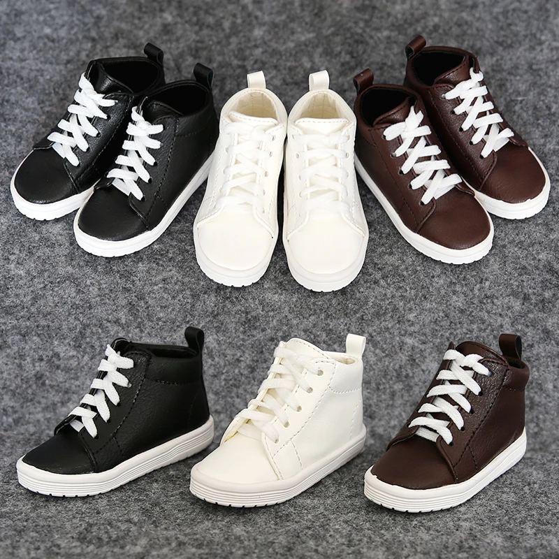 

1Pair/lot No.2 New Fashionalble Style Leather Shoes for BJD Dolls 1/3 1/4 Casual BJD Shoes 3 Colors Doll Accessories Top Quality