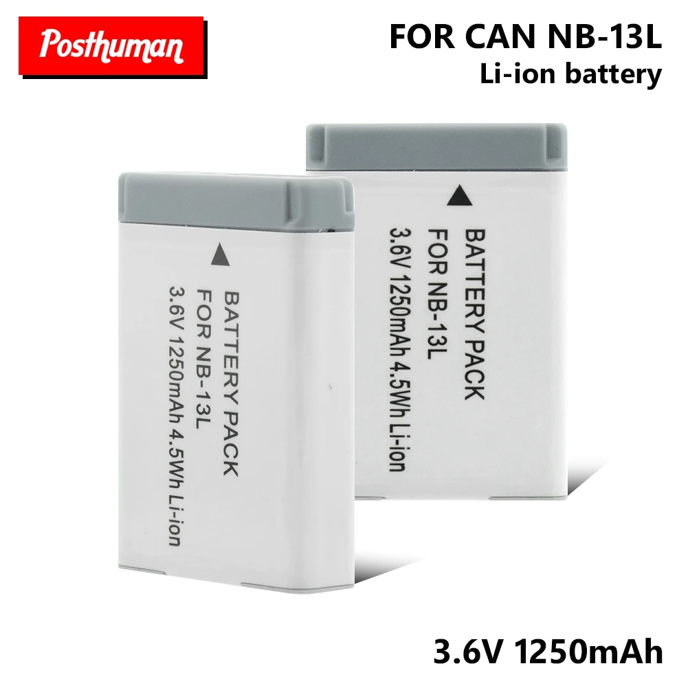 

Rechargeable Digital NB 13L NB-13L Battery For Canon SX720 SX620 HS G9X G7X Mark II G7X G9 X Mark II Bateria Batteries