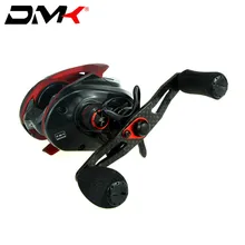 DMK Левая Правая рука baitcasing рыболовная Катушка 12BB 7,2: 1 высокоскоростная Рыболовная катушка с магнитной тормозной системой соленая Рыбалка