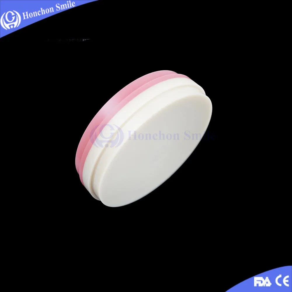 Цельнокроеное платье OD98X20MM розовый A1, A2, A3 блок PMMA/два оттенка в один блок/протез Материал PMMA