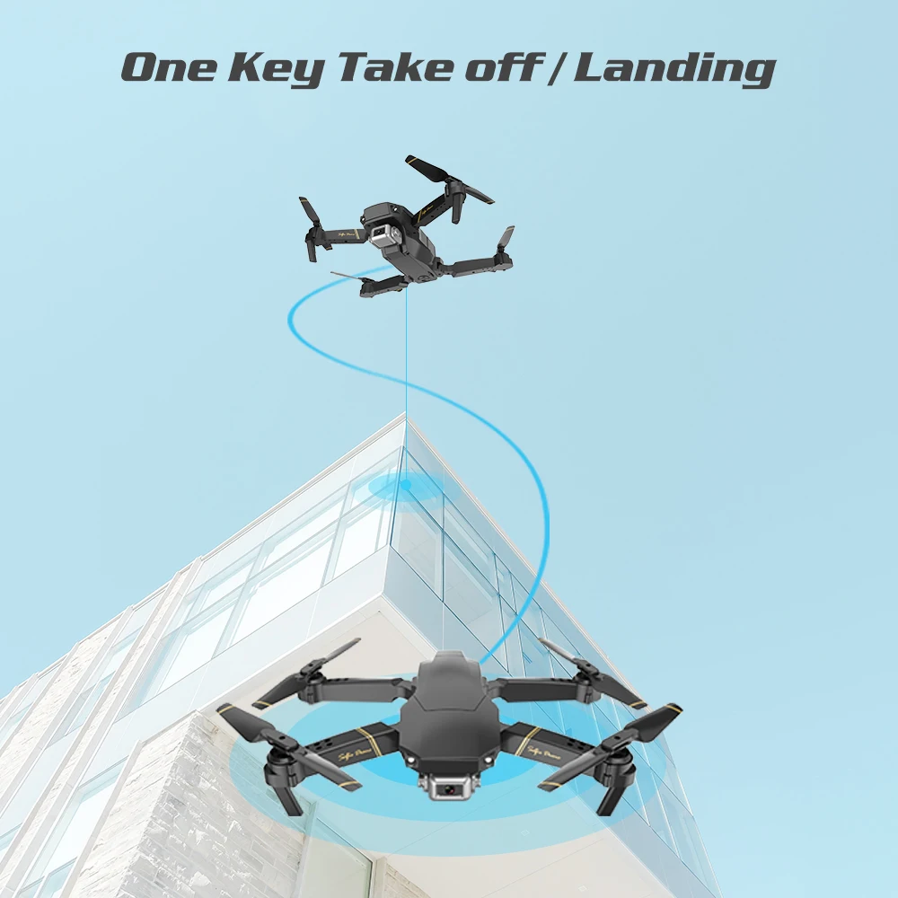 Продажа Global Drone EXA складной Радиоуправляемый Дрон с камерой HD 1080P Мини Квадрокоптер с высокой фиксацией вертолет Квадрокоптер Дрон VS E58 E520