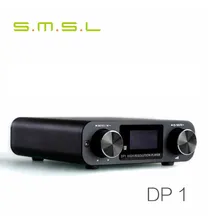 SMSL DP1 HiFi lossless-плеер AK4452 аудио цифровой проигрыватель ЦАП декодирования Усилители для наушников Поддержка SD Card/оптический/USB Вход