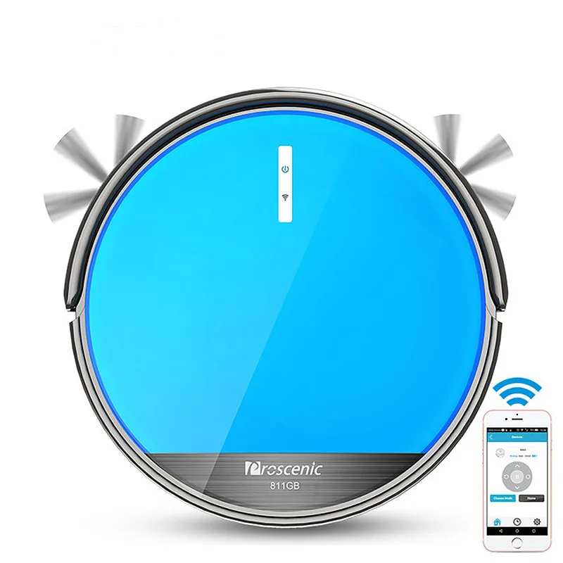 

Aspiradora Robot Roomba Vacuum Cleaner Household Fully Automatic Intelligent Mopping Ultra-thin Body Electronic Control Tank APP