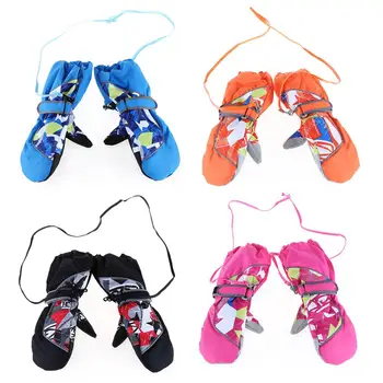 

Marsnow Children Winter Girls Boys Ski Skiing Gloves Motorcycle Cycling Riding Warm Waterproof Windproof Winter Ski Gloves Kids