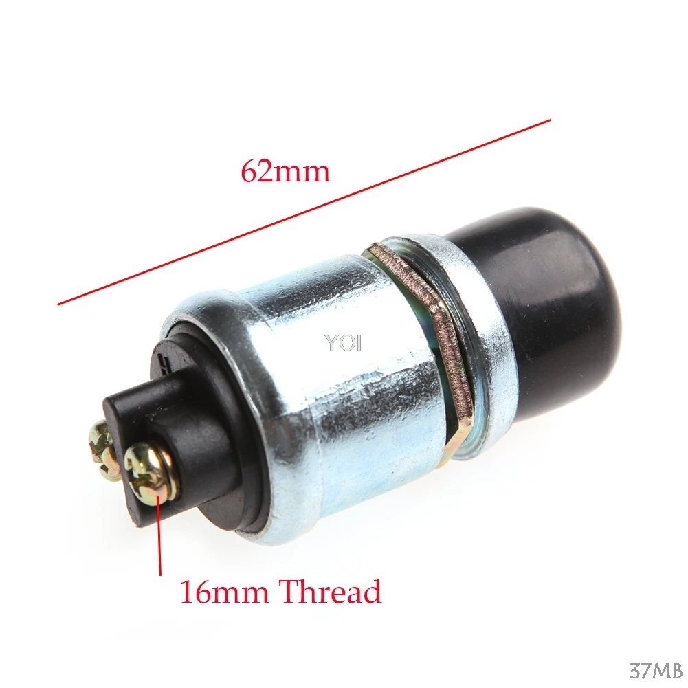 

Waterproof Car Boat Track Engine Switch Horn Push Button Start Starter 12V 20A