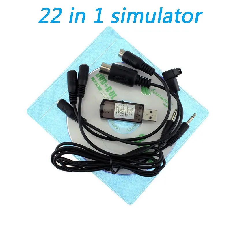 Новый Улучшенный симулятор качества 22 в 1 USB RC для Realflight с поддержкой G7.5 G7 G6.5 G5 Flysky