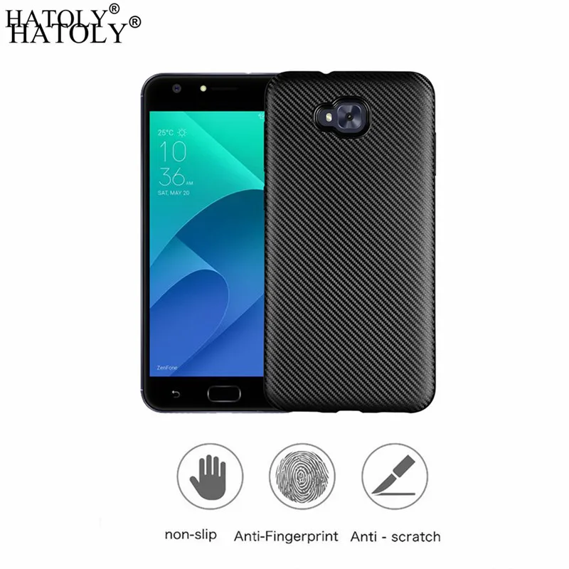 Чехол HATOLY Capa для Asus ZenFone 4 Selfie ZD553K мягкий прочный чехол из ТПУ Lite ZB 553K |