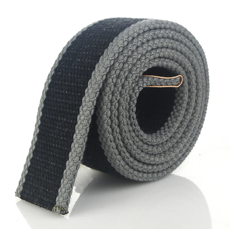 Diy Men Belt Canvas Belts Long Strap & Alloy Buckle Skull Animal Letter Casual Style Jeans Accessories Metal Buckle White Belt webbing belt Belts