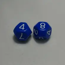 Free shipping NEW HOT SELL 2pcs unique 8-sided D8 dice for board game card game and other games accessories