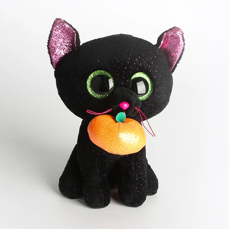 

Ty 6" 15cm Potion The Halloween Cat Stuffed & Plush Animal Collection Doll Toy