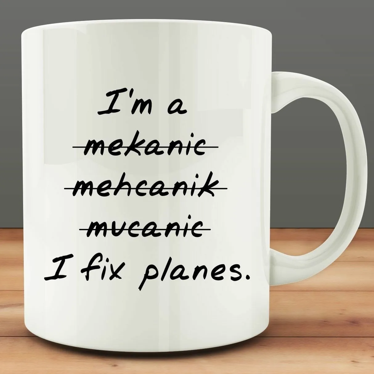 Я фиксирую самолеты кофейная кружка смешная авиационная механика кружка