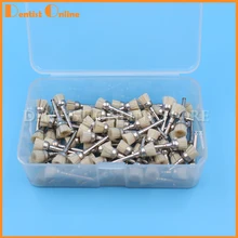 100 шт./кор. стоматологические Профессиональные щетки для полировки кисти Junior RA щетина металла высокого качества