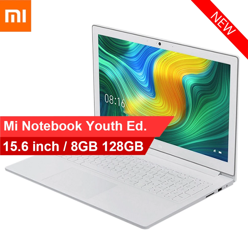 

Xiaomi Mi Notebook Youth Ed. 15.6 inch Intel Core i5-8250H Quad Core 1.6GHz 8GB 128GB 1TB HDD HDMI Camera Dual WiFi Laptop