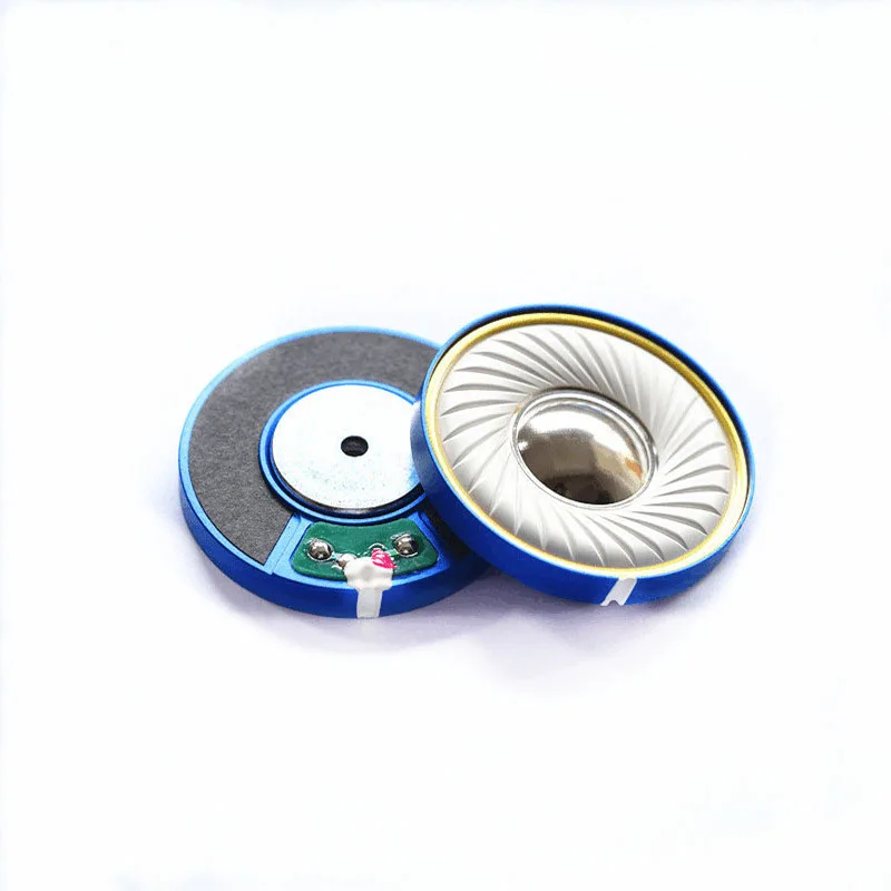 50mm Blue Empress High Resistance Driver Unit 500 ohm Audiophile HiFi Flagship Unit CNC Headphone Loudspeaker Driver