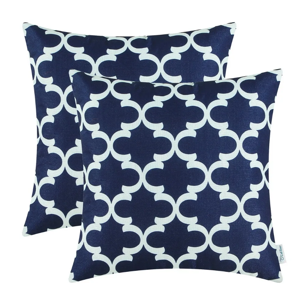 Accent Pillows Blue Promotionshop For Promotional Accent Pillows - Pcs Calitime Navy Blue Cushion Cover Pillows Shell Quatrefoil Accentgeometric Home Sofa Decor Bedding X (cm X Cm) accent pillows blue promotionshop for promotional accent pillows - pcs calitime navy blue cushion cover pillows shell quatrefoil accentgeometric home sofa decor bedding x (cm x cm)