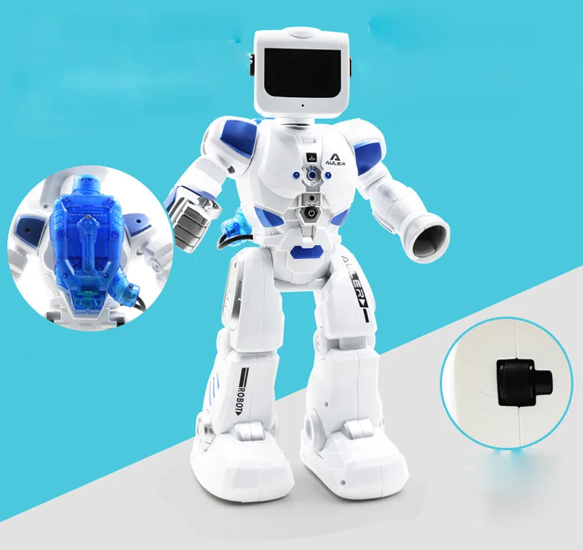 RC Smart Robot Hybrid AI Clapping Sencing Walking Space Robot Toys 180 Degree Deformation Intelligent Robot Children Toy Gifts RC Smart Robot Hybrid AI Clapping Sencing Walking Space Robot Toys 180 Degree Deformation Intelligent Robot Children Toy Gifts