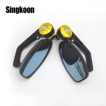 

7/8'' Motorcycle Accessories Mirror Scooter Motorbike Rearview bar End Mirrors FOR fjr 1300 gsr 750 suzuki gsr 750 bandit fz6