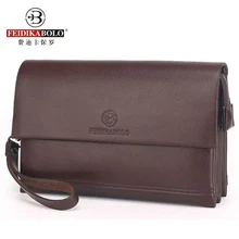 Herren-leder Kupplung Handliche Taschen Business Brieftasche Männer Luxury Brand Männlich Große Geldbörsen Passdecke Portemonne Portefeuille Homme
