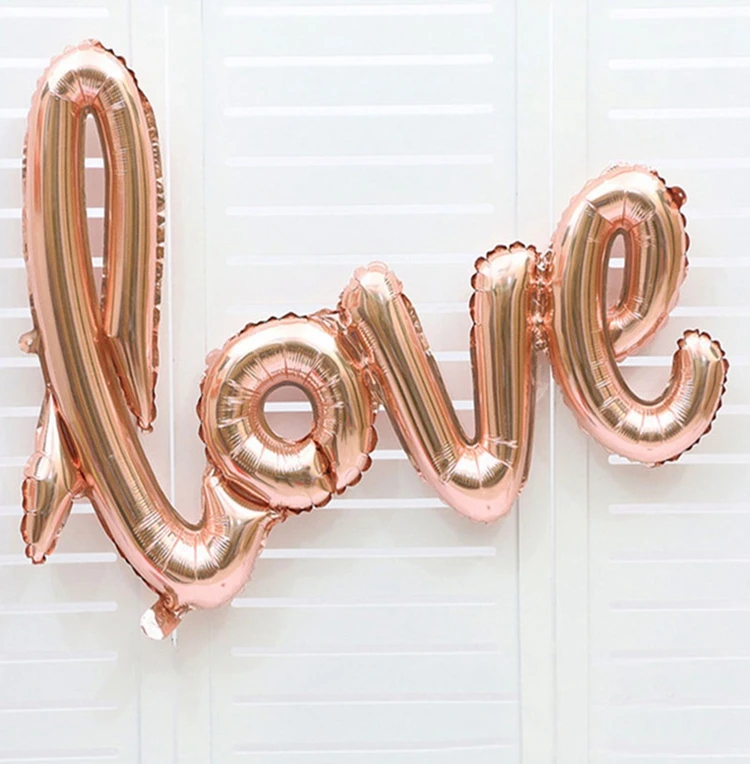 Розовые золотые воздушные шары в деревенском стиле, свадебные украшения комнаты, винтажные вечерние принадлежности, декор на День святого Валентина, свадебный душ, сделай сам, стол