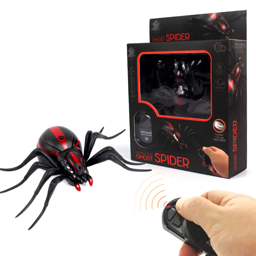 Высокое моделирование животных таракан ИК-паук дистанционное управление игрушка Забавный розыгрыш подарок для детей RC Tricky игрушки - Цвет: 3