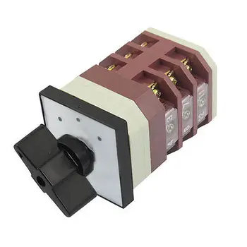 

Latching Locking AC 380V 16A 3 Position Cam Combination Changeover Switch