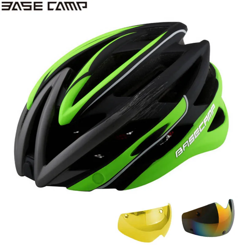 font b Cycling b font Sports font b Helmet b font Magnetic Fusion Goggles Sunglasses