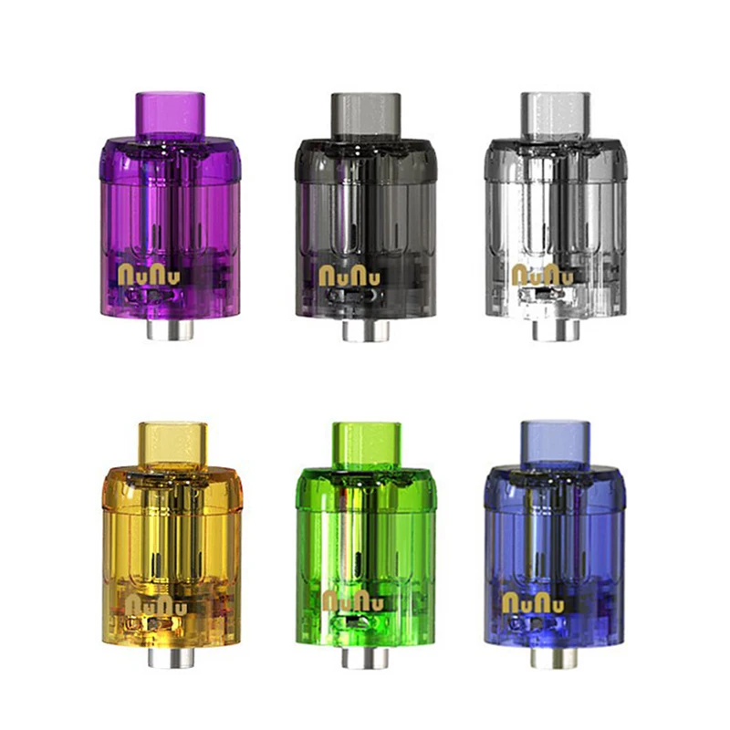 

Nunu Vape Atomizer Disposable Tank 3ml with 0.15ohm built-in coil mesh Large vapor electronic cigarette for ijust s 3pcs