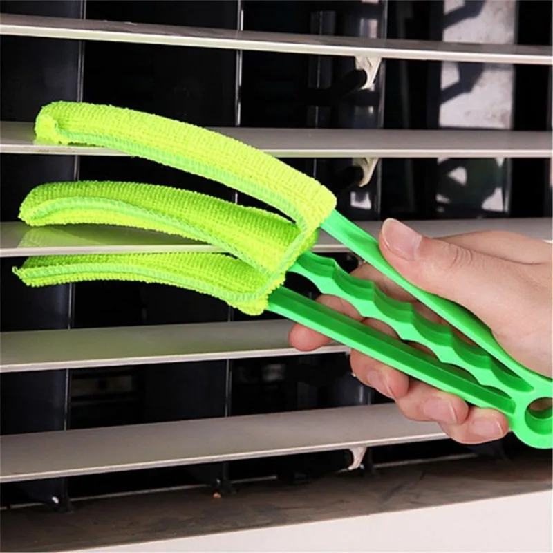 

Portable Window Cleaning Brush Washable Home Cleaning Tools Microfiber Outlet vent slit Blind Brush Kitchen Accessories L259
