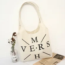 Осень-зима Новинка; Лидер продаж модные женские туфли женские Повседневное простые милые сумки на плечо печать письма холст сумки