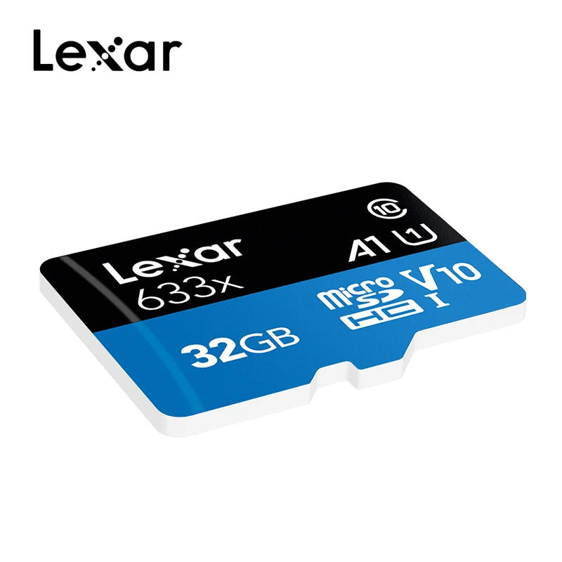 Оригинальная высокоскоростная карта памяти Lexar 128GB Micro SD 16GB 32GB до 95 м/с 64GB класс 10 633x карта памяти TF