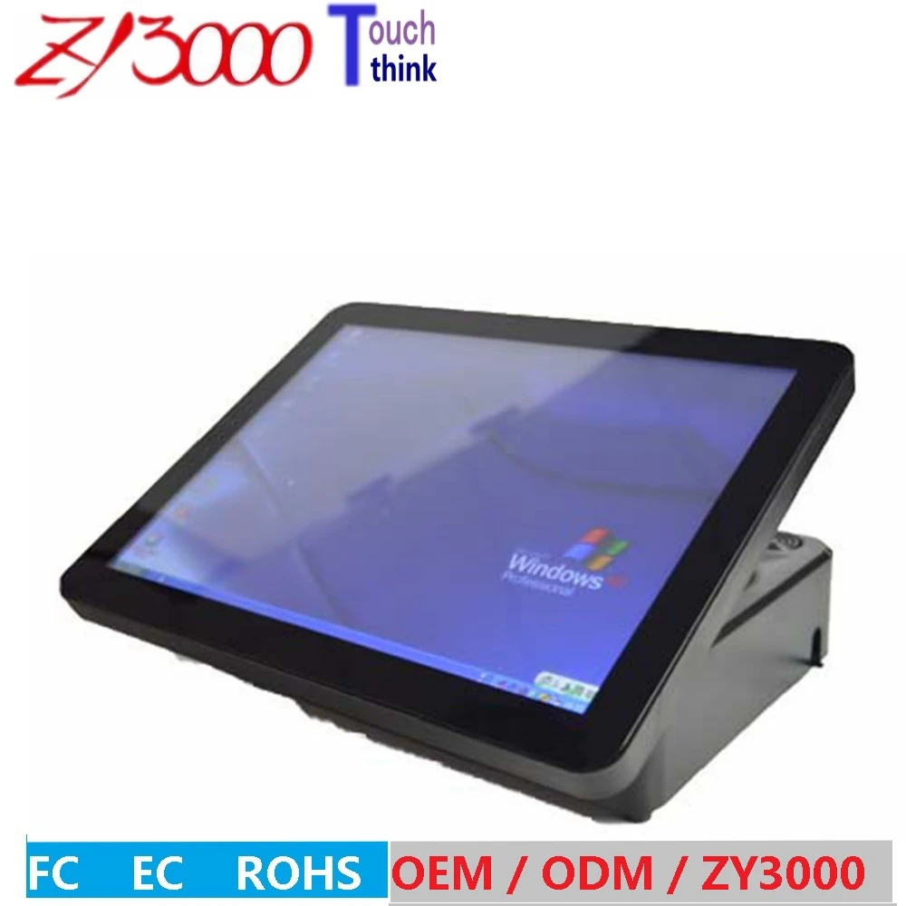 Горячая Распродажа 15 дюймовый j1900 4G ddr3 hdd Msata 64 G SSD WIFI Емкость Мульти все в одном pos