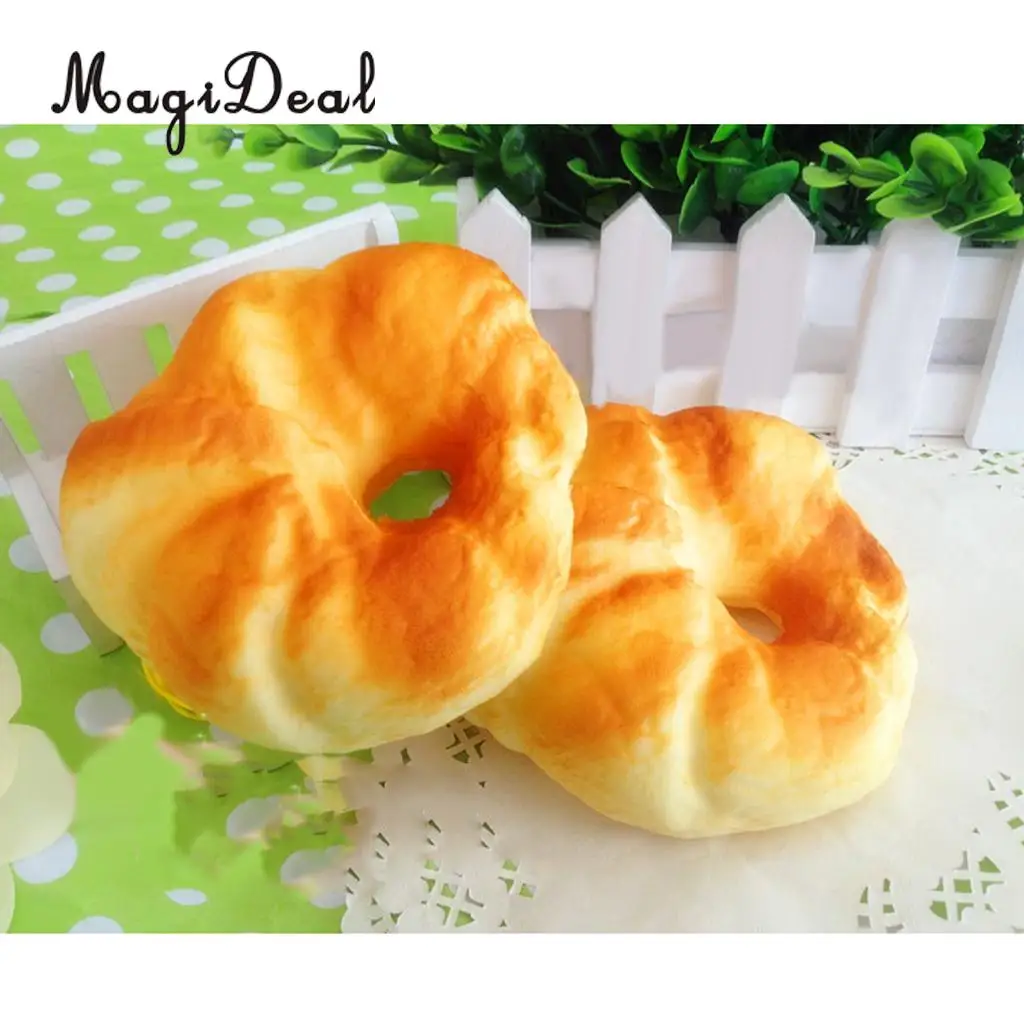 MagiDeal Artificial French Loaf Bread - Decorative Foam Food Fake Bread Desserts Car Bolster Kids Pretend Toy Games Play Props	