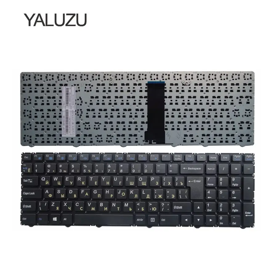 Русская клавиатура YALUZU для ноутбука Clevo WA50SFQ WA50SHQ WA50SJQ WA50SRQ русская версия 6-80-wa500-281-1