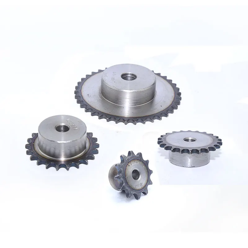 

Hight Quality Chain Wheel 08B Standard Steel Single Roller Chain Sprocket Wheel With 10-19 Teeth Gear