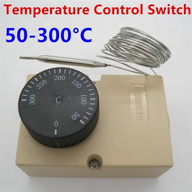 AC220V 50 300C temperature Control switch thermostat temperature