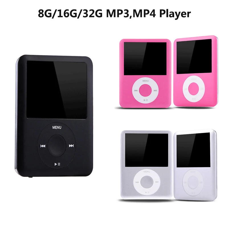 

8G/16G/32G MP3 Player 1.8 Inches LCD Display Sports Mp3 Music Player Video E-books Recording Mini Mp3 Players