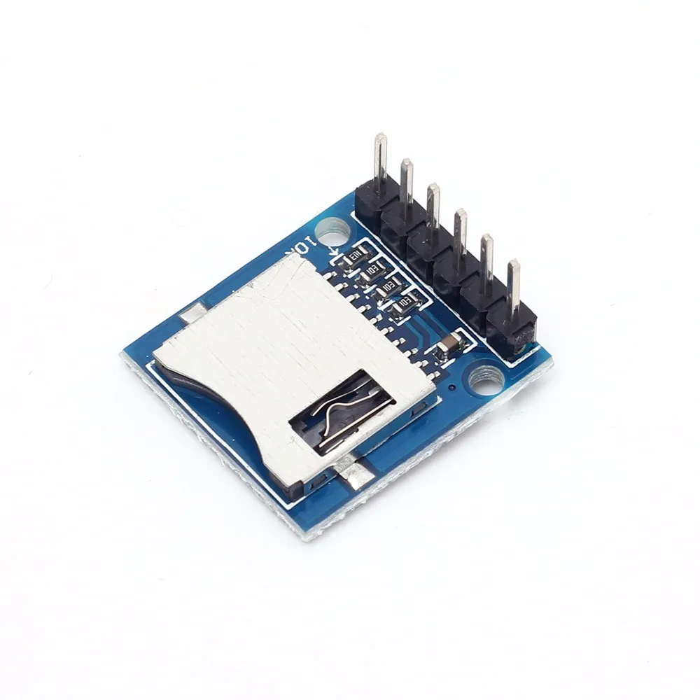 For Arduino SD Card Module Shield Micro SD Storage Board Mini Miniture Micro Memory Module With Pins AVR ARM