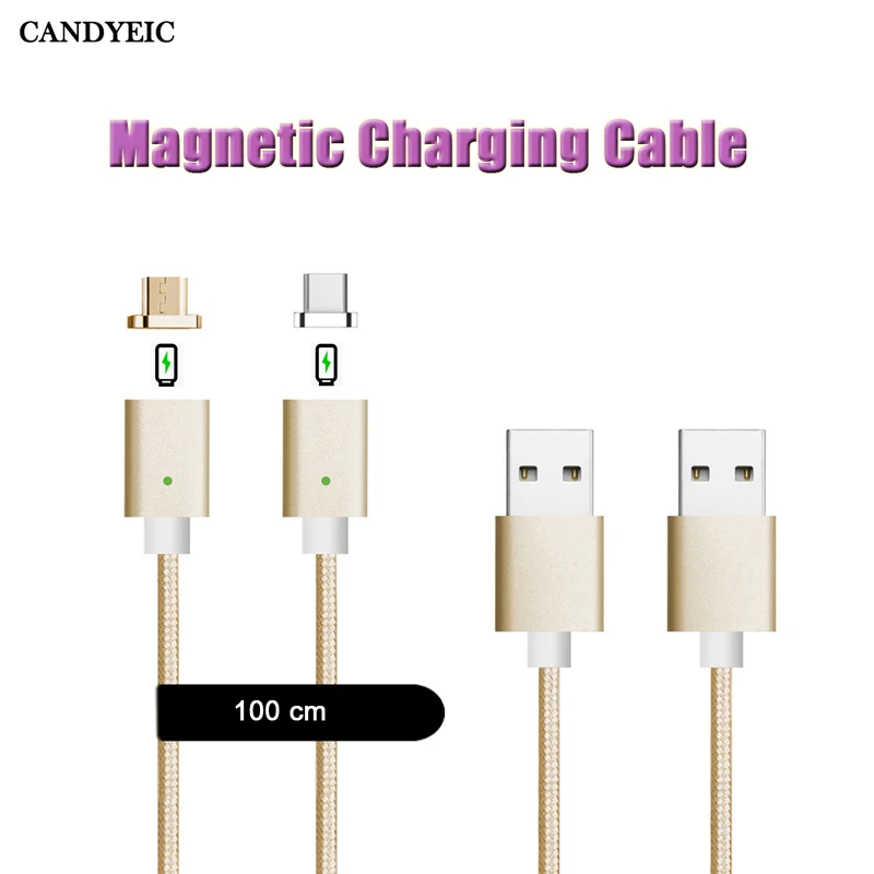 

Magnetic Phone Cable Android Type-C Micro USB For Xiaomi 9 Google Pixel 3A Huawei P20pro Mate 10lite LG G7 Magnetic cable Charge